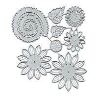 Flowers Cutting Dies Greeting Card Embossing Scrapbook DIY Decorative Craft Die Cut Paper Cards Making Tool