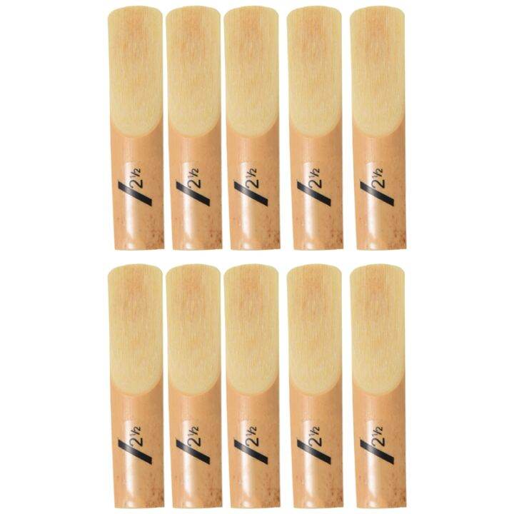 10pcs-bb-clarinet-reeds-strength-2-5-2-1-2-reed-bamboo-woodwind-instrument-parts-amp-accessories