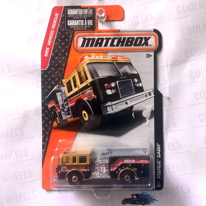 Matchbox 2016 Pierce Dash Fire Engine | Lazada