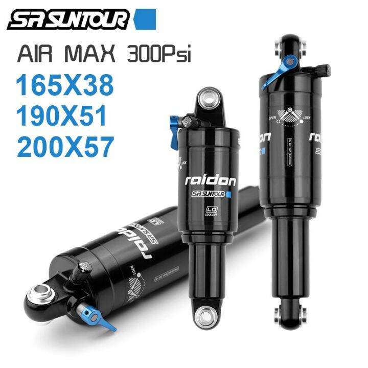 SUNTOUR MTB Air Rear Shock 165Mm 190Mm 200Mm Mountain Bike Air Shocks