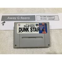 Super Dunk Star ตลับ Super Famicom (SFC) ของแท้จากญี่ปุ่นสภาพสวย