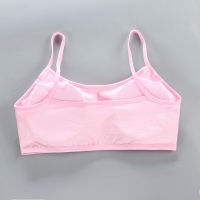 4pcs Girls Sport Bras Teens Brassiere Kids Underwear Cotton Girls Training Bra Push Up Running Tops 8-16 Years Adolescente