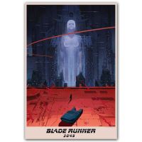 Blade Runner 2049ภาพยนตร์คลาสสิกโปสเตอร์ผ้าใบสำหรับตกแต่งห้องนั่งเล่น Liyanhong2