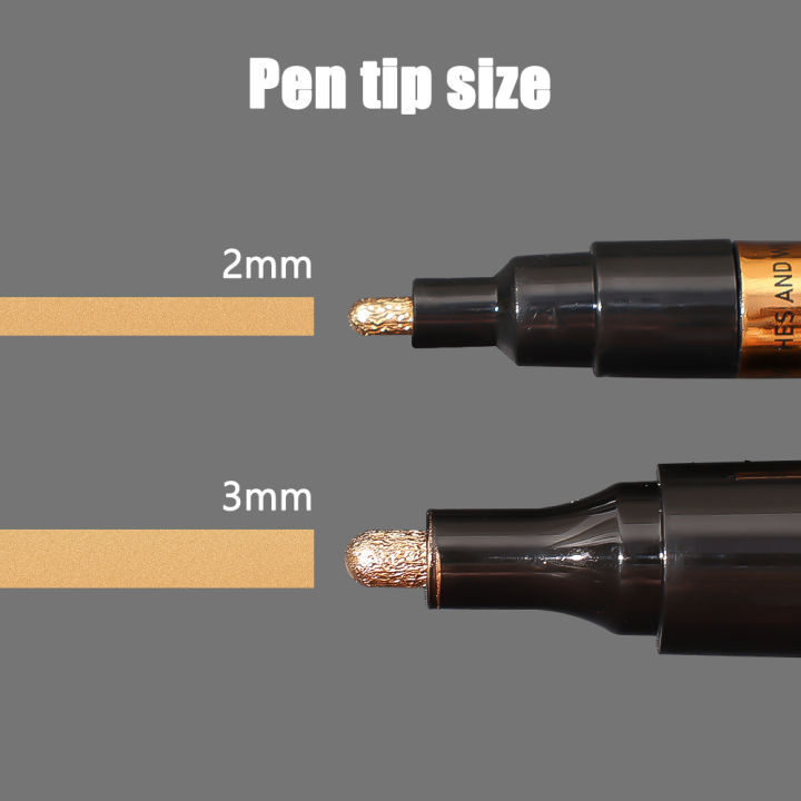 free-shipping-diy-ปากกาสีสะท้อนแสงปากกามาร์กเกอร์เคลือบสะท้อนเงาโครเมียมเงาสูงปากกาชุบโลหะ