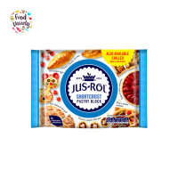 Jus-Rol Frozen Shortcrust Pastry Block 500g จูสรอล ชอร์ต ครัสต์ บล็อกแช่แข็ง 500 กรัม