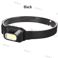 Mini COB LED Headlamp Head Light Lamp Torch Lantern 3xAAA Battery 3-modes Headlight for Outdoor Camping Riding FishingYB23TH