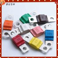 BUSH โลหะสำหรับตกแต่ง แถบเชื่อมฟิวส์ ชนิดปลั๊กอิน -125A ฟิวส์มิดิ แบรนด์ใหม่ล่าสุด หลายสี ฟิวส์สลักเกลียว รถบรรทุกรถยนต์รถบรรทุก