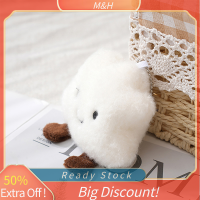 ?【Lowest price】MH จี้พวงกุญแจตุ๊กตาตัวการ์ตูนน่ารักสีขาวรูปเมฆน่ารักๆพวงกุญแจตุ๊กตานุ่มน่ารักของขวัญกระเป๋าเป้สะพายหลังสำหรับเด็กผู้หญิงอุปกรณ์ตกแต่ง