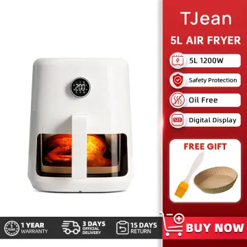 BRUNO Air Fryer 1500W 3.5L 100% Good Quality