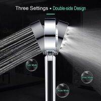 Zhangji Double-sided Rain and Spray Mode Detachable Shower Sprayer Nozzl High Pressure Showerhead  with Container for Shower Gel Showerheads