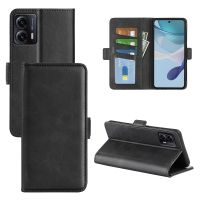 Magee8 MOTO G53 5G Leather Wallet Flip Cover Coque