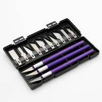 【YF】 Engraving Carving Set High Carbon Steel Scalpel Tools Kit Polymer Clay Pen Crafts Cutter Repair