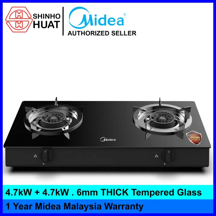 Midea MGST211G Gas Cooker with 4.7kW Burners Lazada