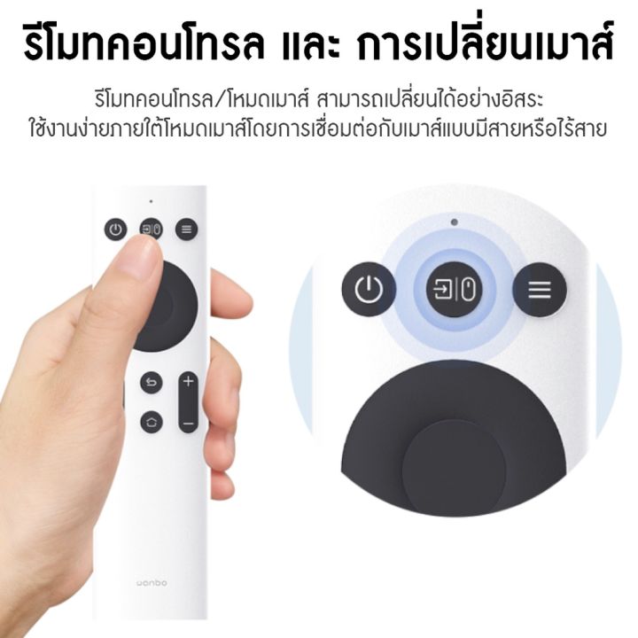 wanbo-projector-remote-control-รีโมทคอนโทรล-สำหรับใช้กับ-wanbo-ทุกรุ่น-รีโมทคอนโทรลโปรเจคเตอร์