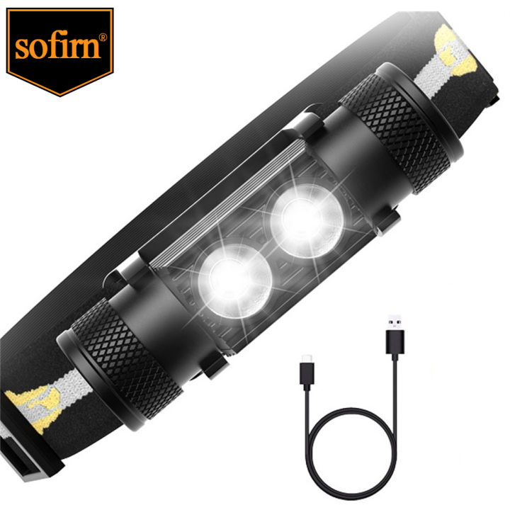 ไฟหน้า-h25s-18650ไฟหน้าสอง-luminus-sst40-led-1200-lm-usb-ชาร์จโคมไฟ