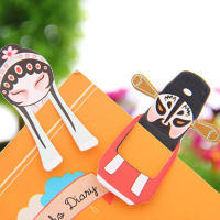 Memo Bookmarks For Kids Chinese Cultural Paperclips School Gifts Bookmarks Kids Bookmarks With Chinese Culture Bookmarks For Women Bookmarks Beijing Opera Bookmarks