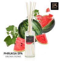 Phruksa Spa ก้านไม้หอมปรับอากาศ กลิ่น แตงโม (Refill Reed Diffuser 100 ml. Water Melon) |ก้านไม้หอม |ก้านไม้หอมกระจายกลิ่น |น้ำหอมบ้าน แถมฟรี! ก้านไม้หวาย