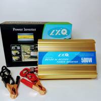 LXQ  500w  อินเวอร์เตอร์เพียว ซายน์เวฟ 500W วัตต์เต็ม แท้ 100%  ตัวแปลงไฟ 12V to 220V Inverter Pure sine weve ตัวแปลงไฟรถเป็นไฟบ้าน 12vออก220v Pure Sine weve Inverter