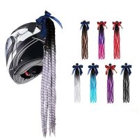 ❈◑ Motorcycle Helmet Accessories Decoration Helmet Braid Dirty Braid Ponytail For Xj6 R6 Mt03 Mt07 Mt09 Z900rs F800gs Crf230 Nc750x