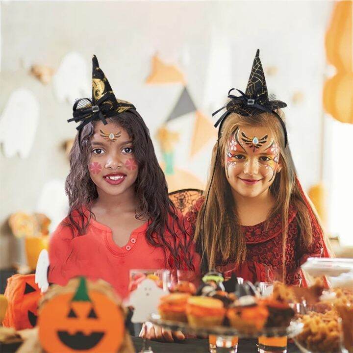 hair-hoop-pumpkin-witch-hat-costume-performance-props-hairband