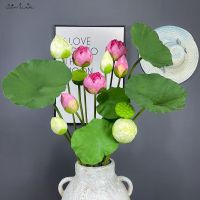 【YD】 SunMade Big Silk Artificial Flowers Garden Decoration Fake Leaves Arrangement Artificales