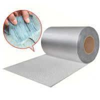 5m Aluminum Foil Butyl Rubber Tape Stop Leak Stick Waterproof Repair Super Nano Tape Self Adhesive for Roof Hose Repair FlexAdhesives Tape