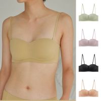 [ส่งเร็วพิเศษ!] ?TUBE TOP? บราเกาะอกดันทรงไร้โครง สายถอดออกได้ เนื้อผ้าเย็นลื่นสบายผิว เกาะแน่นไม่ลื่นหลุด