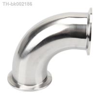 ✤❣☾ 1Pcs 3/4 1 2 3 4 19mm-102mm Pipe OD Sanitary Tri Clamp Ferrule OD 90 Degree Elbow Pipe Fitting Stainless Steel 304 Homebrew