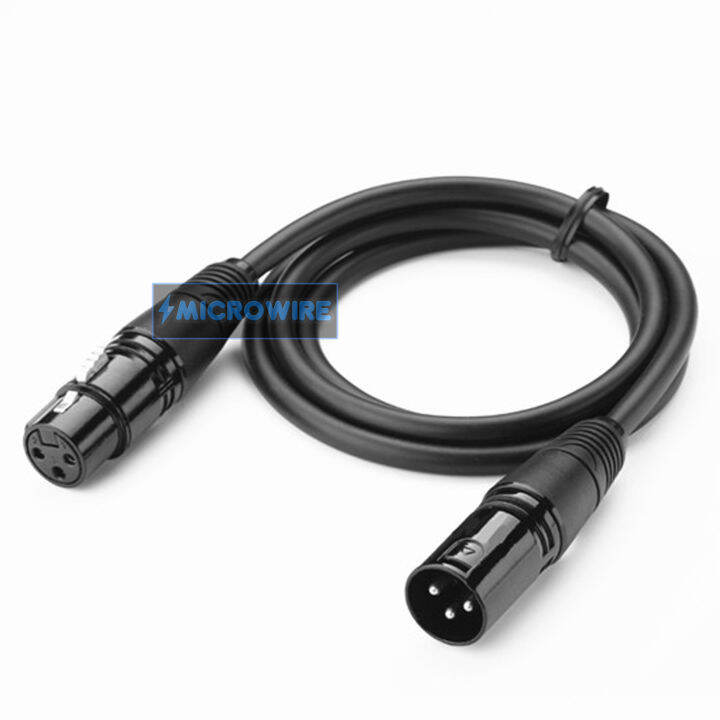 DMX Cable Audio Cord Wire Connector XLR 3Pin Male to Female XLR Cable