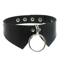 หนังสีดำ Choker ผู้หญิงโลหะ Choker Punk Chunky Collar สร้อยคอ2022สาวใหม่ Gothic อุปกรณ์เสริม