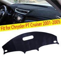 รู้สึกผ้าแดชบอร์ด Dash ลื่นอาทิตย์ Visors ปกเสื่อเหมาะสำหรับไครสเลอร์ PT Cruiser 2001 2002 2003 2004 2005