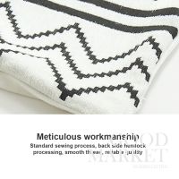 [ Goodmarket ] Nordic Moroccan Chenille Geometric Square Pillowcase Sofa Pillow Case Cushion Cover Nordic Decor Pillow Cases with Zipper for Home Decor Room Decor