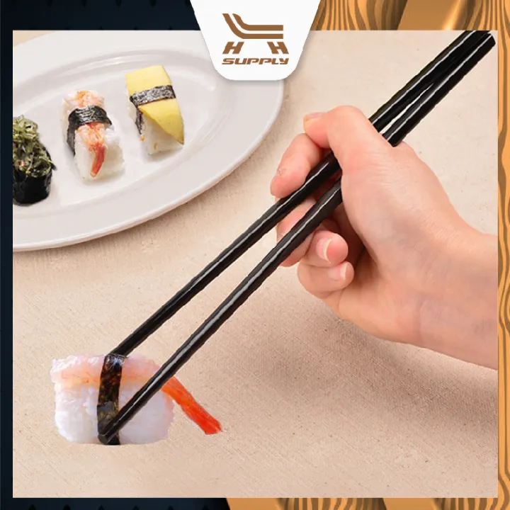 LH 10 Pairs Plastic Chopstick High Quality Melamine Chopstick Tableware