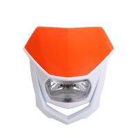 FREE SHIPING Universal 35W Motorcycle H4 Headlight White Black Enduro Head Light For Yamaha YZ YZF WR WRF DT XT