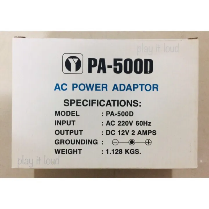 YAMAHA PA500D AC Power Adaptor Lazada PH