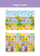 Dwinuler ingko friends Korean premium kids play mat 2x1 1.4 m 13mm