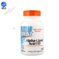 หมดอายุในเดือนมกราคม Doctors Best Α-Looctic Acid Capsules 150มก. 120แคปซูล