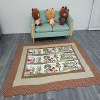 Floor Mat พรมเช็ดเท้าวินเทจ พรมเช็ดเท้าผ้าฝ้าย 160*210cm