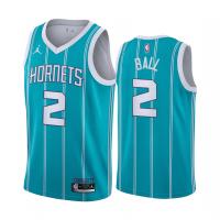 2021 New Season Nba Men Charlotte Hornets # 2 Lamelo Ball Jersey Black Basketball Jerseys