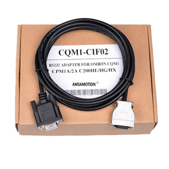 cqm1-cif02-สำหรับ-omron-usb-to-rs232-cpm1-cpm1a-cpm2a-cpm2ah-c200hs-series-plc-การเขียนโปรแกรมข้อมูลสาย