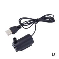 【⊕Good quality⊕】 hua0703703 ชุดปั๊มมอเตอร์เสียงรบกวนต่ำ Usb Dc3-5V ปั๊มน้ำแบบจุ่มของตกแต่งงานปาร์ตี้ขนาดเล็กแนวตั้งสำหรับสวน