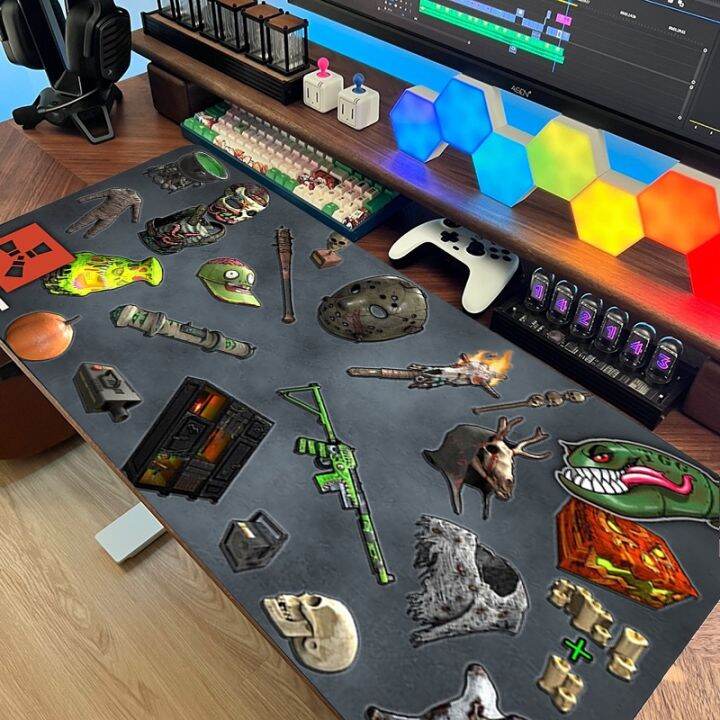Mause Pad Gaming Laptops Skin Game Rust Mouse Mat Mats Xxl Kawaii Large Keyboard Rubber Gamer