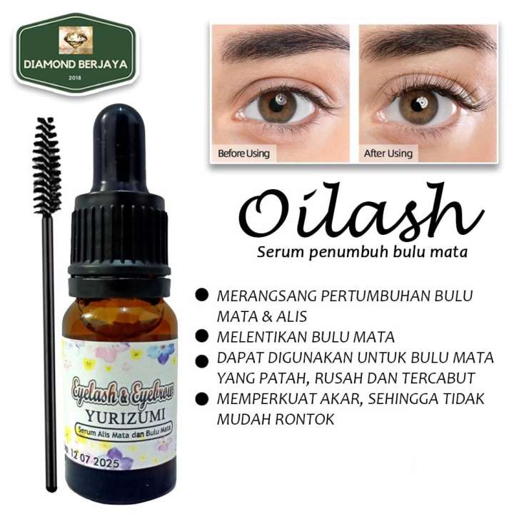 Ready Jkt Yurizumi Oilash Serum Bulu Mata Dan Alis Oilash Lash Brow