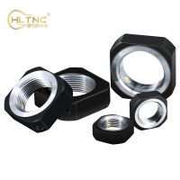 HLTNC M10x1 M12x1 M15x1 M17x1 M20x1 M25x1.5 fine thread lock nut for ballscrew 1605/2005/2505/3205 for cnc milling router