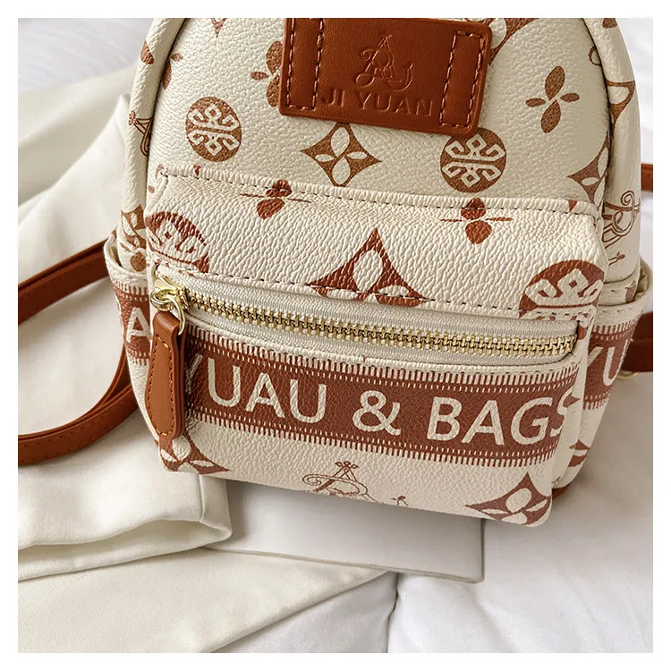 Bags for Women 2023 New Trendy Fashion Versatile Retro Handbags  High-Quality Broadband Printed Large-Capacity Backpack