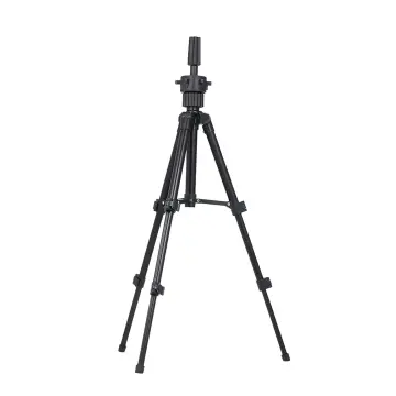 adjustable tripod for training head mannequin