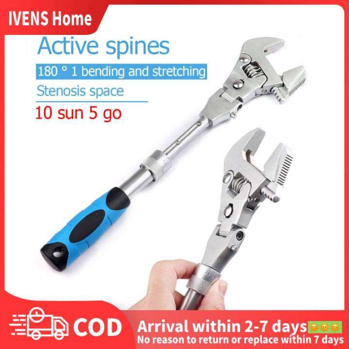 【24 hours delivery + original】Adjustable Wrench 5in1 Torque