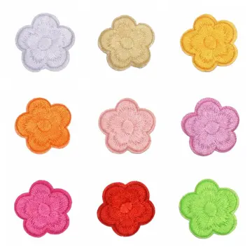 Little Pink Flowers, Flower Patches, Iron on Patch, Flower Patch, Pink  Flower, Pink Patch, Flower Patch, Embroidery Patch, Felt Patch 