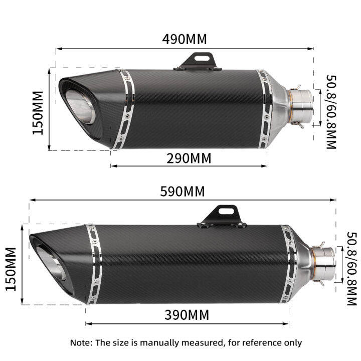 Motorcycle Exhaust Pipe Yoshimura Escape Moto Muffler For Honda XMAX
