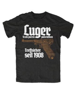Luger Premium T-Shirt Pistole 08,Parabellum,Selbstladepistole,Deutschland new Fashion Cool Casual Summer Paried Beer T Shirts XS-4XL-5XL-6XL